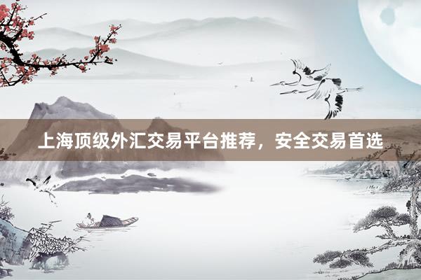 上海顶级外汇交易平台推荐，安全交易首选